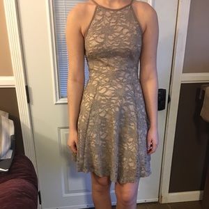 Gold formal/homecoming dress